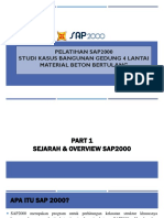 Sap2000 Gedung 4 Lantai