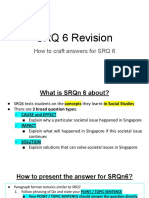 SRQ 6 Revision: How To Craft Answers For SRQ 6