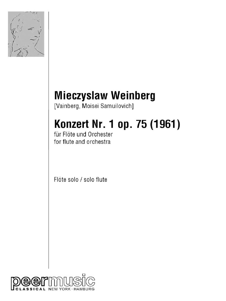 Mieczyslaw Weinberg Concerto Flute PDF