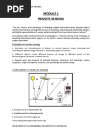 Remote Sensing and Gis Module 1