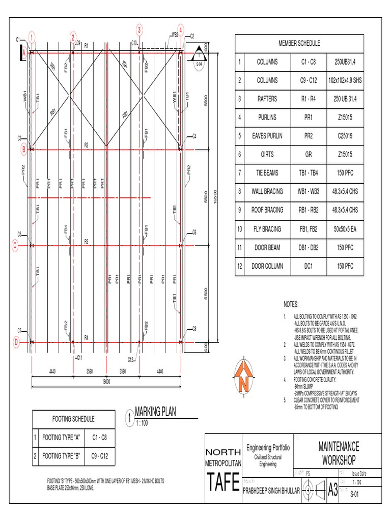 Structural Drawings PDF Architectural Design Architecture