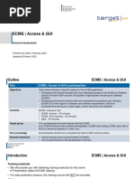 Ecms Praesentationsunterlage Access Gui Data