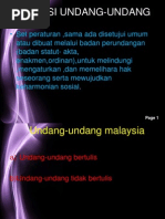 DEFINISI UNDANG-UNDANG