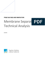 MembraneSeparation TechnicalAnalysis