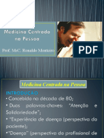 Medicina Centrada Na Pessoa