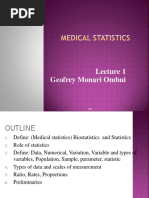 Medical Statistics - PPTX Lecture 1 To 10