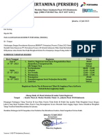 Surat Panggilan Tes Resmi Calon Karyawan (!) Bumn PT Pertamina (Persero) Jakarta