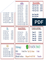 Daftar Harga Cemerlang