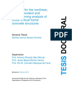 PHD Thesis - 2013 - Santos - A Model For The Non Linea, Time Dependent Analysis of Shear Critical Frames