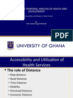 Revisedgeog 472 Accessibility and Utilization of Health Services