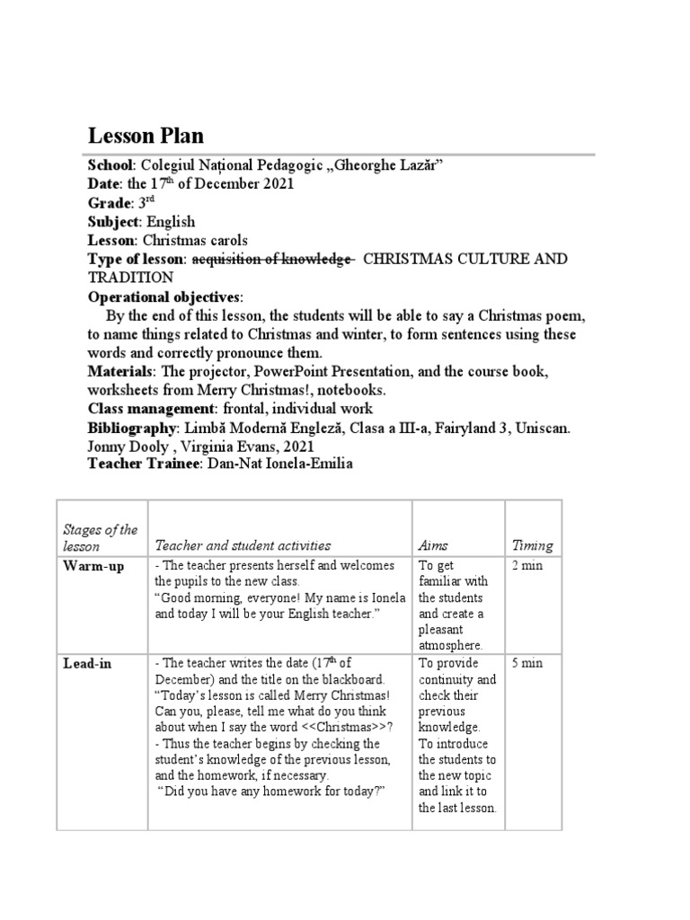 3A Lesson Plan | PDF | Lesson Plan | Learning