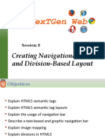 HTML5 S08 Navigation, Layout 