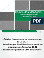Comité Des Managers 14-01-22