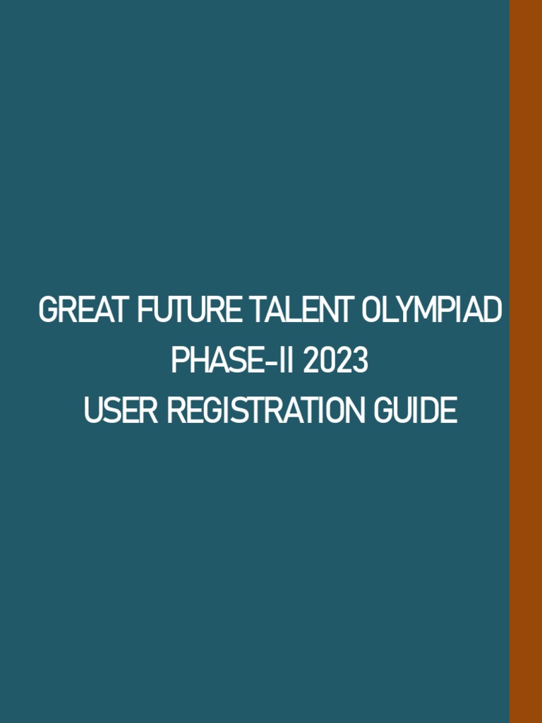 GFTO 2023 User Registration Guide | PDF | Fee | Screenshot