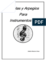 Escalas e Arpejos para Instrumentos em Clave de Sol-3