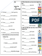 Tenses (Simple Present and Present Continuous Tense)