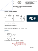 Correction D'électronique 2019-2020