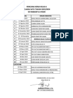 Rencana Kerja KLS 6