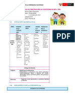 Sesión 9 - APRENDEMOS A CONTROLAR LA ASISTENCIA DEL DÍA