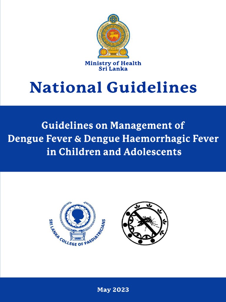 2023 Sri Lanka Dengue Management Guidelines | PDF | Diseases And ...