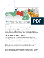 The Arab Spring Was A Series of Pro