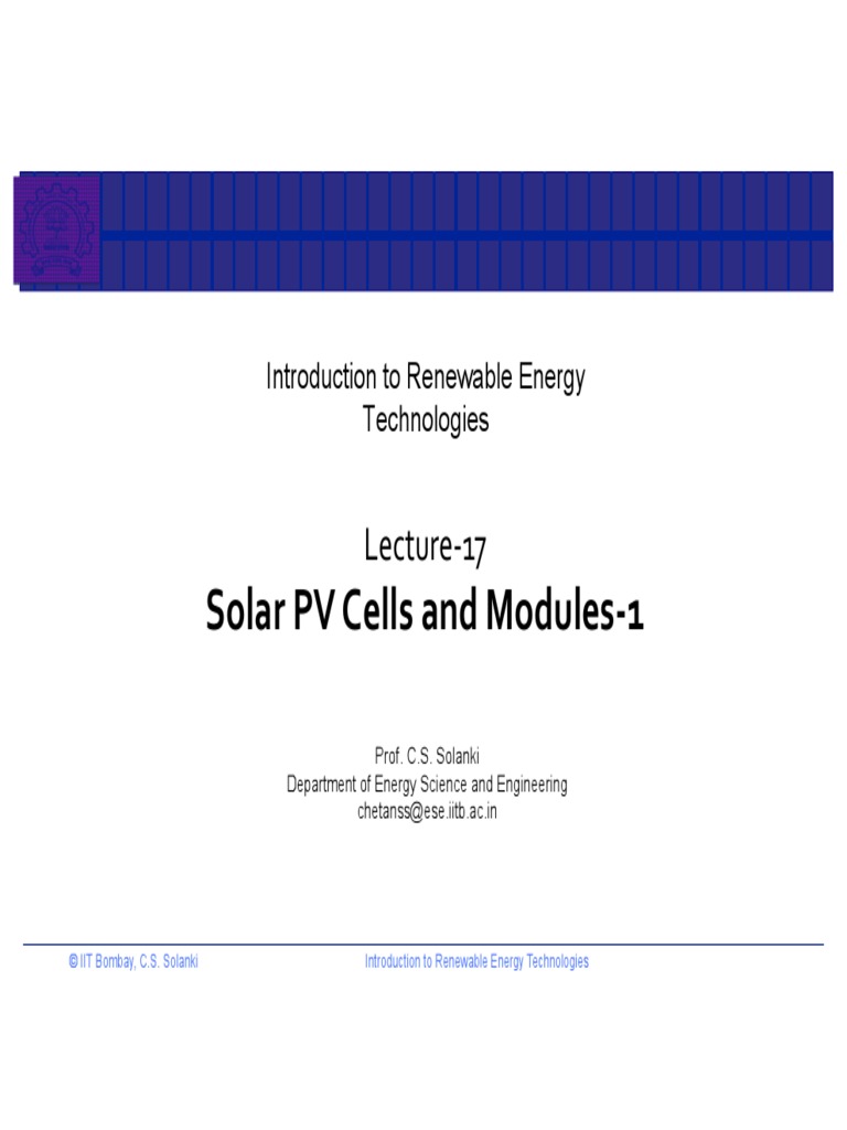PV Module | PDF | Photovoltaics | Solar Panel