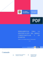 Herramientas para La Identificación Del Riesgo Cardiovascular y Diabetes