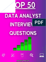 Data Analyst Interview Question and Answer