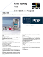 Datasheet 276150 - MD 100 Suspended Solids, No Reagents Required en