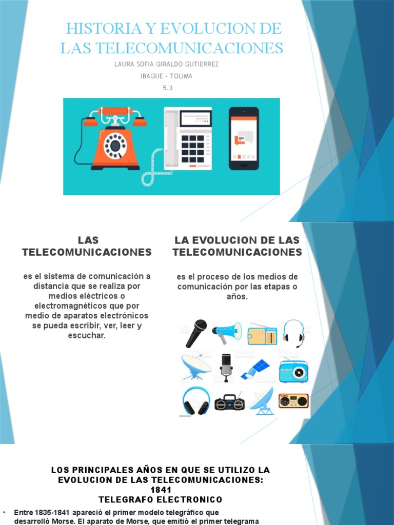 Evolución de las Telecomunicaciones | PDF