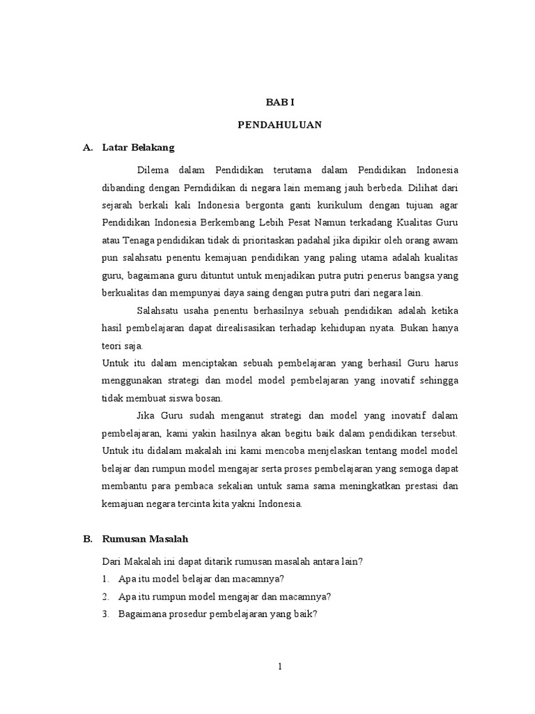Makalah Pembelajaran Ut Takalar PDF