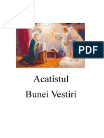 Acatistul Bunei Vestiri