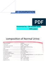 Urine Examination# Divya