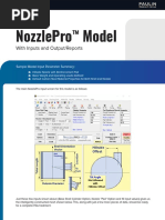 Nozzle Pro Report