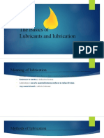 Basic of Lubricants Lubrication