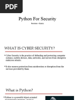 Python For Security - Chapter 1