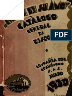 1930 Catálogo General (Julio)