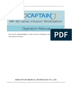 Operation Manual MP-80 Series Infusion Workstation: Medcaptain Medical Technology Co., LTD