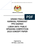 Public Speaking Competition 2022 Concept Paper
