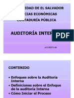 7 Enfoques de AuditorÍa Interna