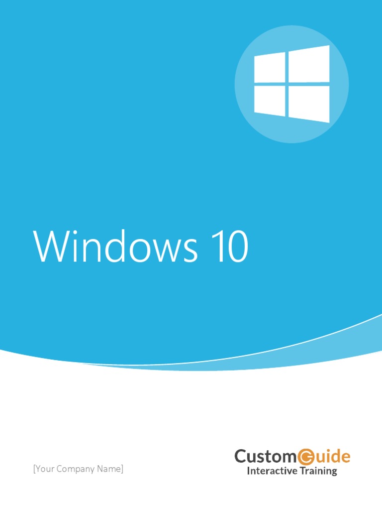 Windows 10 Student Guide Eval  PDF  Windows 10  Microsoft Windows