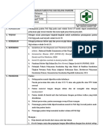 SOP - Persiapan Ruangan