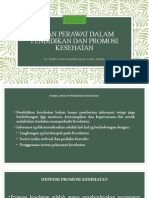 Peran Perawat Dalam Pendidikan Dan Promosi Kesehatan