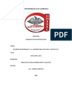 Higiene Seguridad y La Administración Del Conflicto.