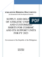 BIDDOC CGHRMC AthleticUniforms FY2023