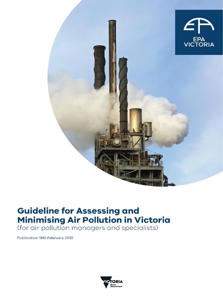 Air Pollution Risk Management Guidelines | PDF | Air Pollution | Risk
