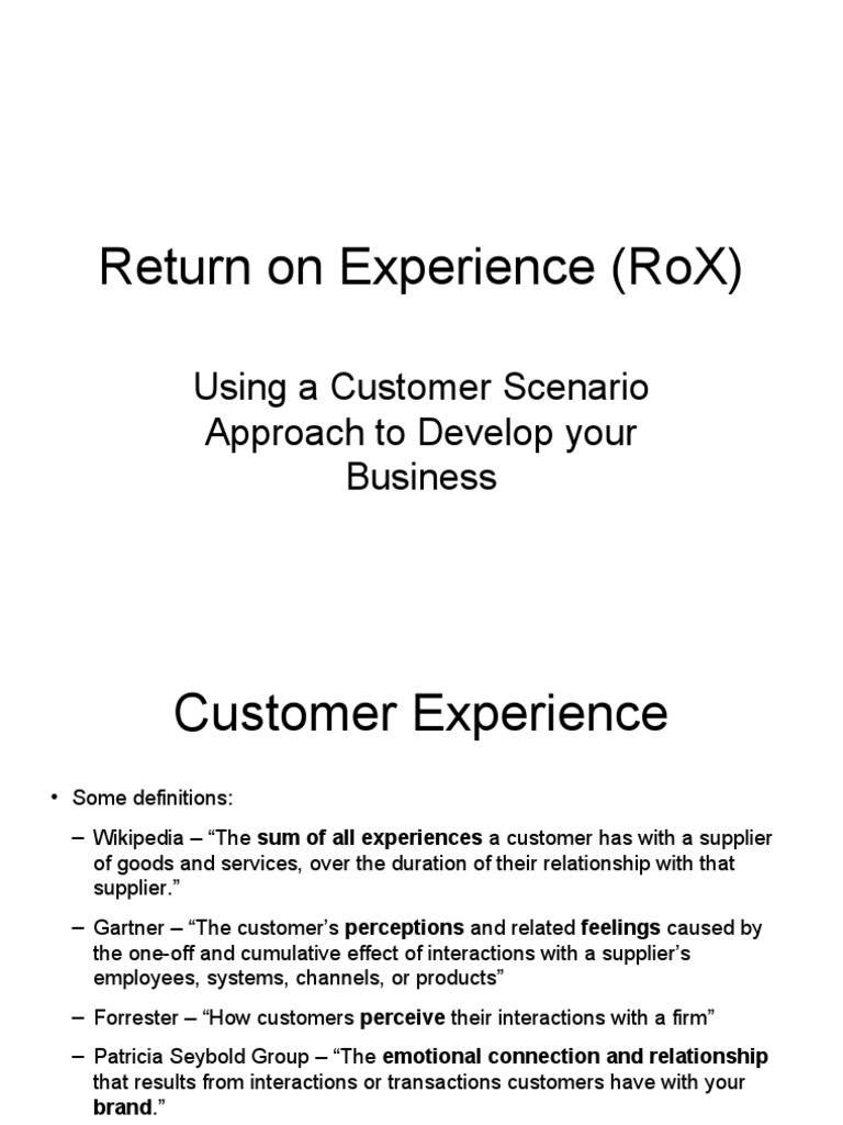 scenario mapping | PDF