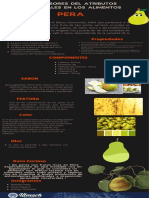 Precursores Del Atributos Sensoriales en Los Alimentos