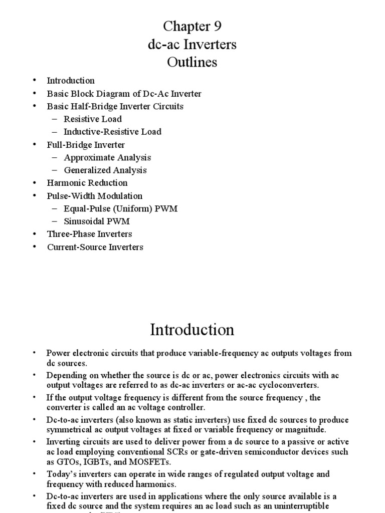DC - Ac Inv. | Download Free PDF | Power Inverter | Power Electronics