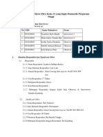 Kelompok 2 - UAS Observasi Wawancara